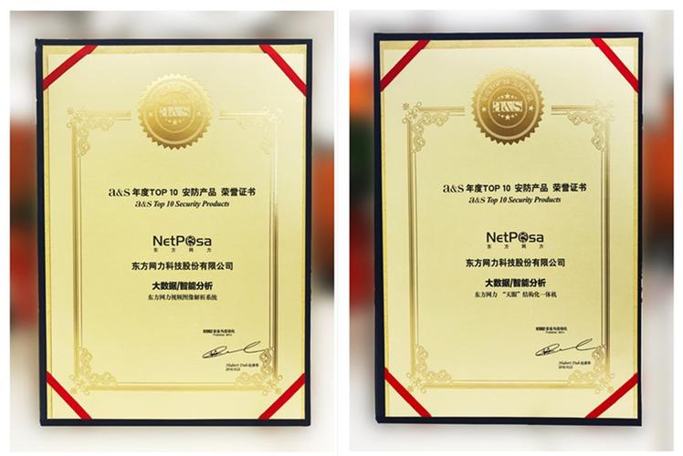 东方网力产品入围a&s2018年度大数据/智能分析top10